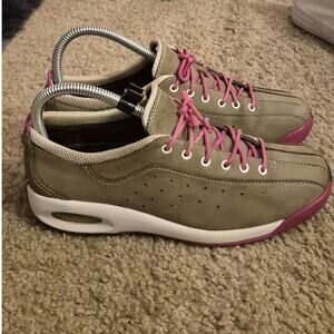 Vintage Cole Haan x Nike Air Olive/Brown Leather Hybrid Lace-up Women's Size 7